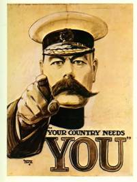 Kitchener: "Your Country Needs You"